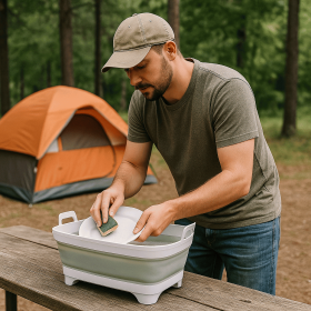 Camping Collapsible Multipurpose Sink