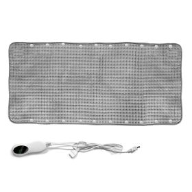 Extra Large Electric Heating Pad for Back Pain Relief with Buckles for Foot Hand Warmer with 10 Heating Levels Auto Shut Off Machine Washable Fas